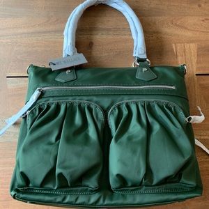 NWT MZ Wallace Large Belle in Hunter Green
